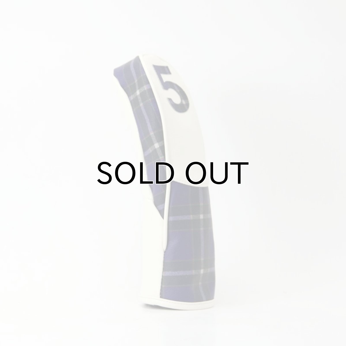 神戸タータン ヘッドカバー ゴルフ フェアウェイウッド 5番用 タータンチェック 神戸タータングッズ