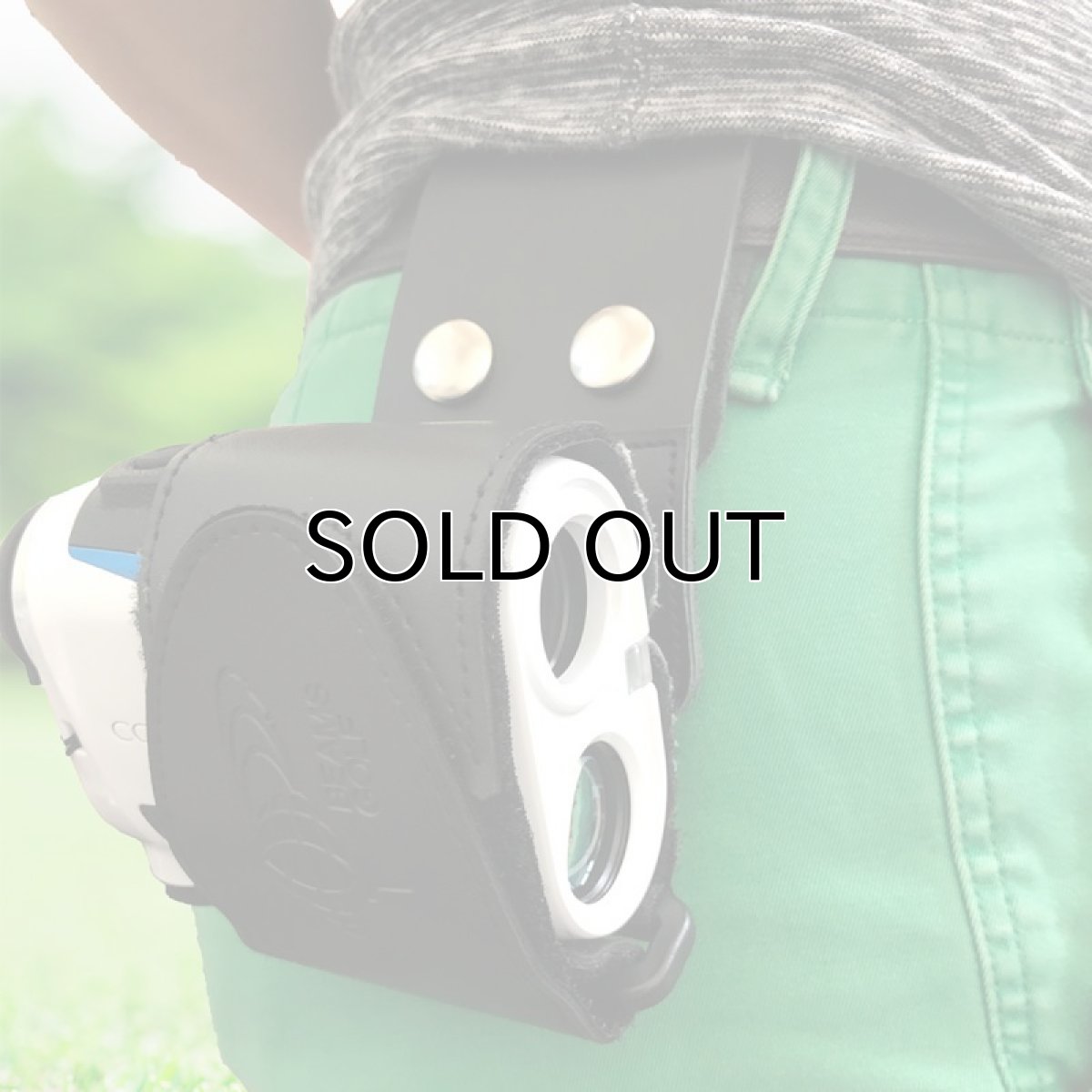 ゴルフ距離計ケース マグネット式 レザー本革 おすすめゴルフグッズ ゴルフ便利アイテム