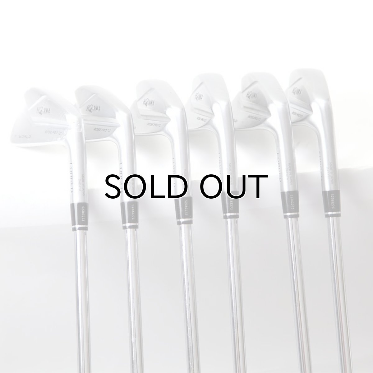 TW-MB ROSE PROTO アイアン 6本組(5-10) DG S200 とHONMA ホンマ TOUR WORLD ツアーワールド TW747V 別注2本（5，6）
