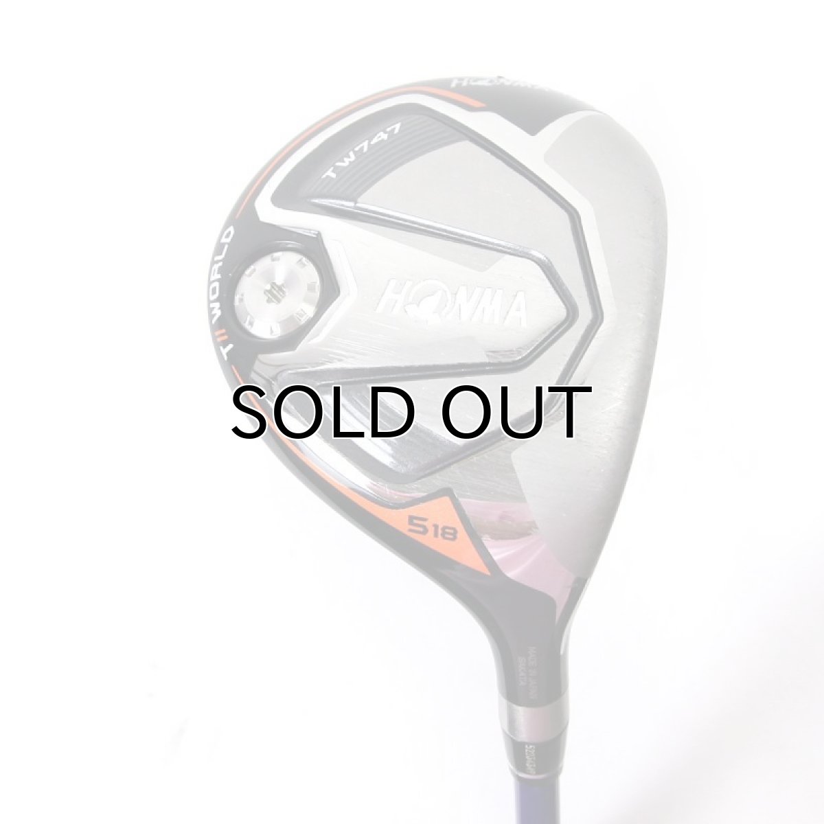 HONMA ホンマ TOUR WORLD TW747W 5W 181度 (S) VIZARD FP-6 ツアーワールド