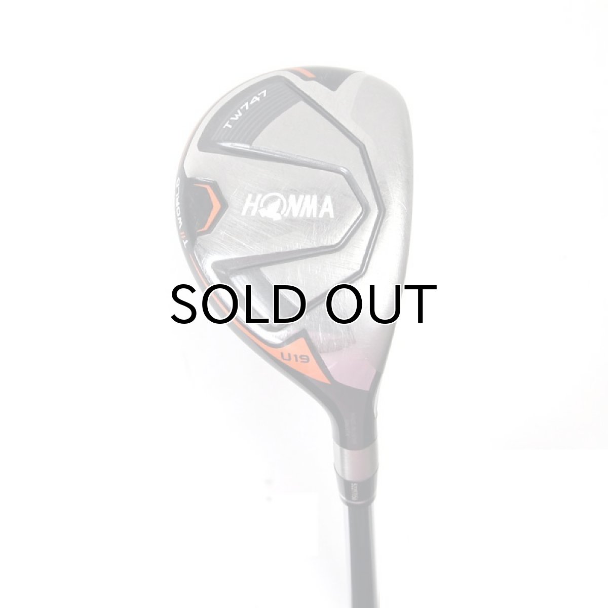 ホンマ T//WORLD TW747UT 19度