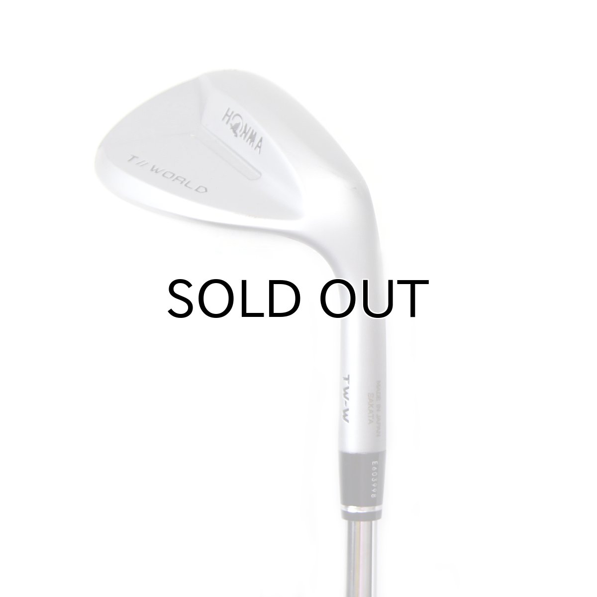 ホンマ 2018年モデル TW-W 56度/8 DG/S200 非常に希少なノーメッキ 匠別注