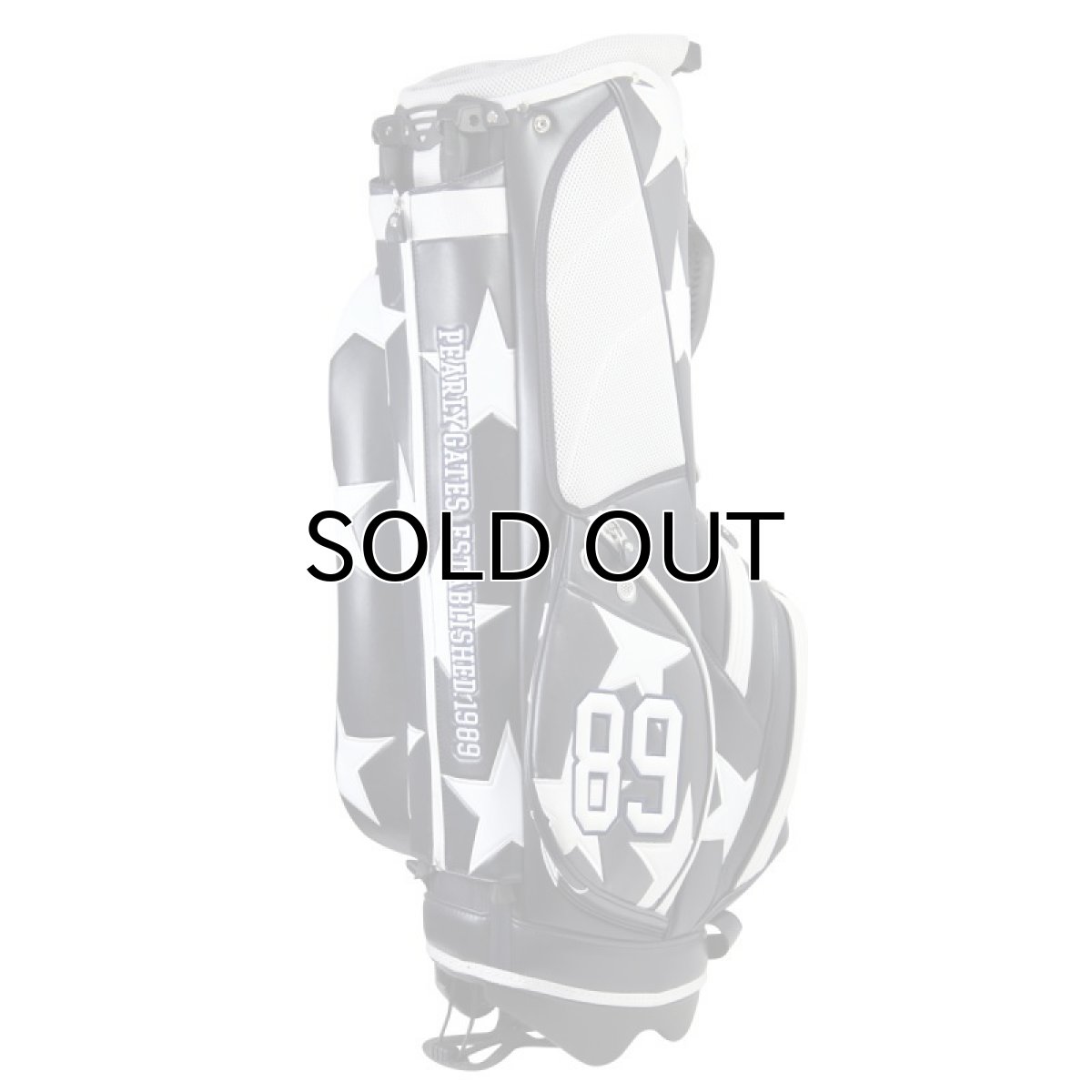 正規品/パーリーゲイツ/スターキャディーバック+ヘッドカバー8点セット