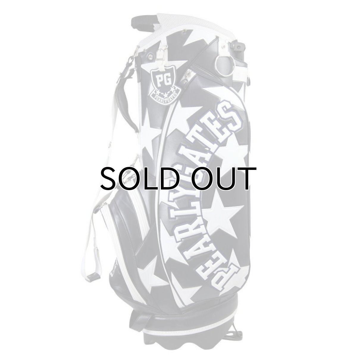 正規品/パーリーゲイツ/スターキャディーバック+ヘッドカバー8点セット