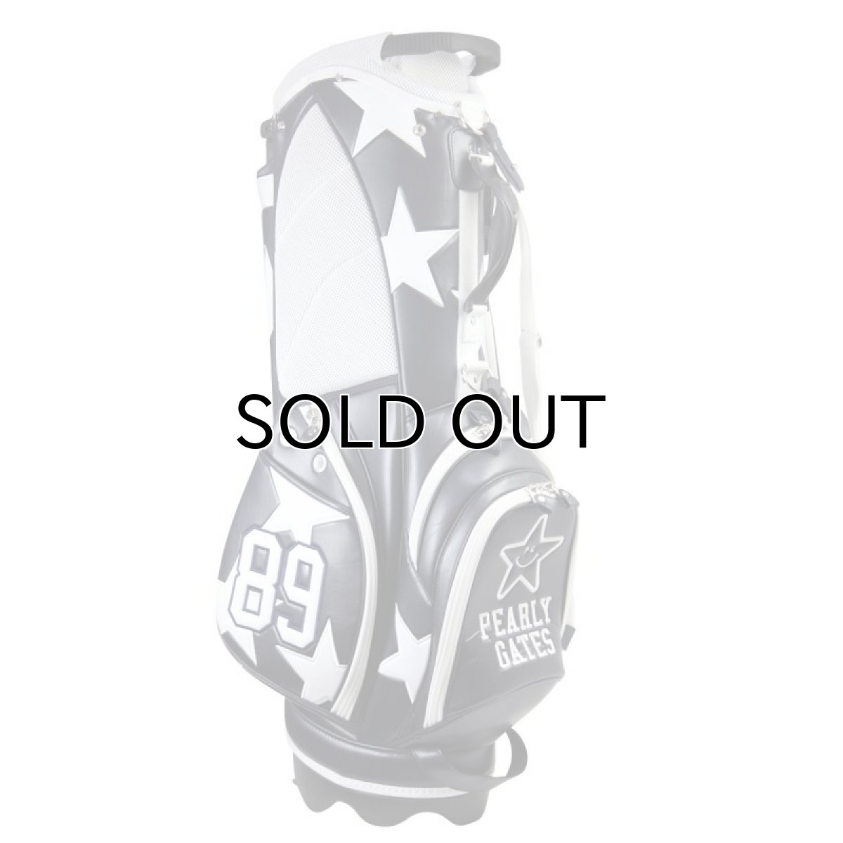 正規品/パーリーゲイツ/スターキャディーバック+ヘッドカバー8点セット