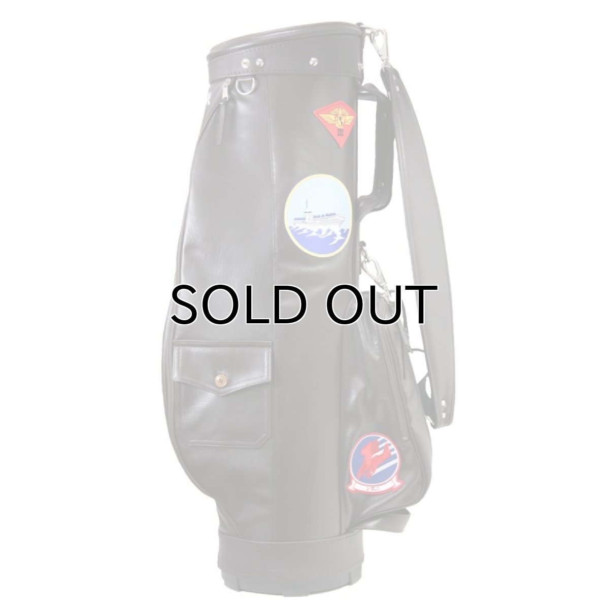 画像3: キャディバッグ ゴルフ トップガンモデル メンズ 人気おすすめ THEFEW レザー革 (3)