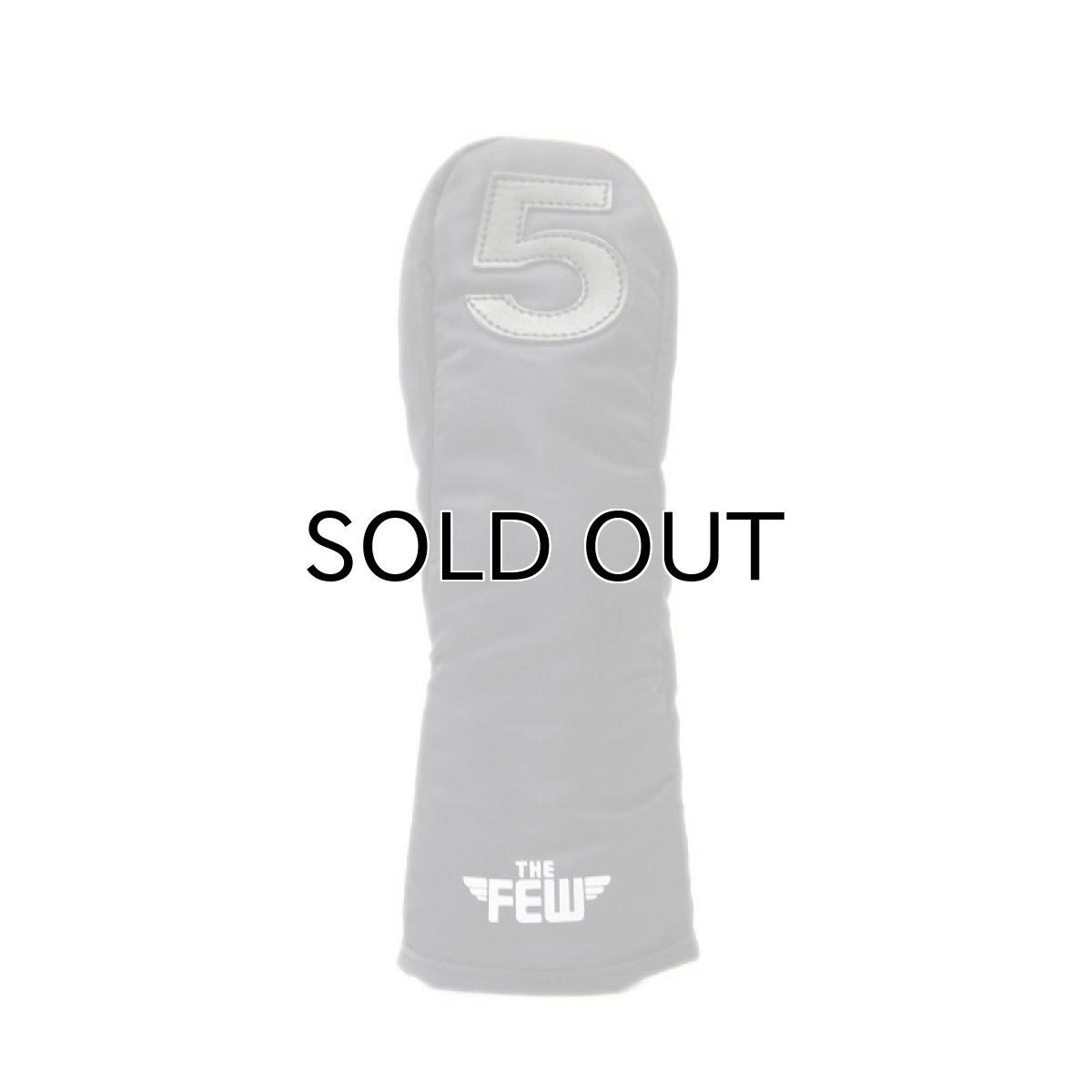 画像1: ヘッドカバー ゴルフ フェアウェイウッド 5番用 THEFEW ナイロン ブラック (1)