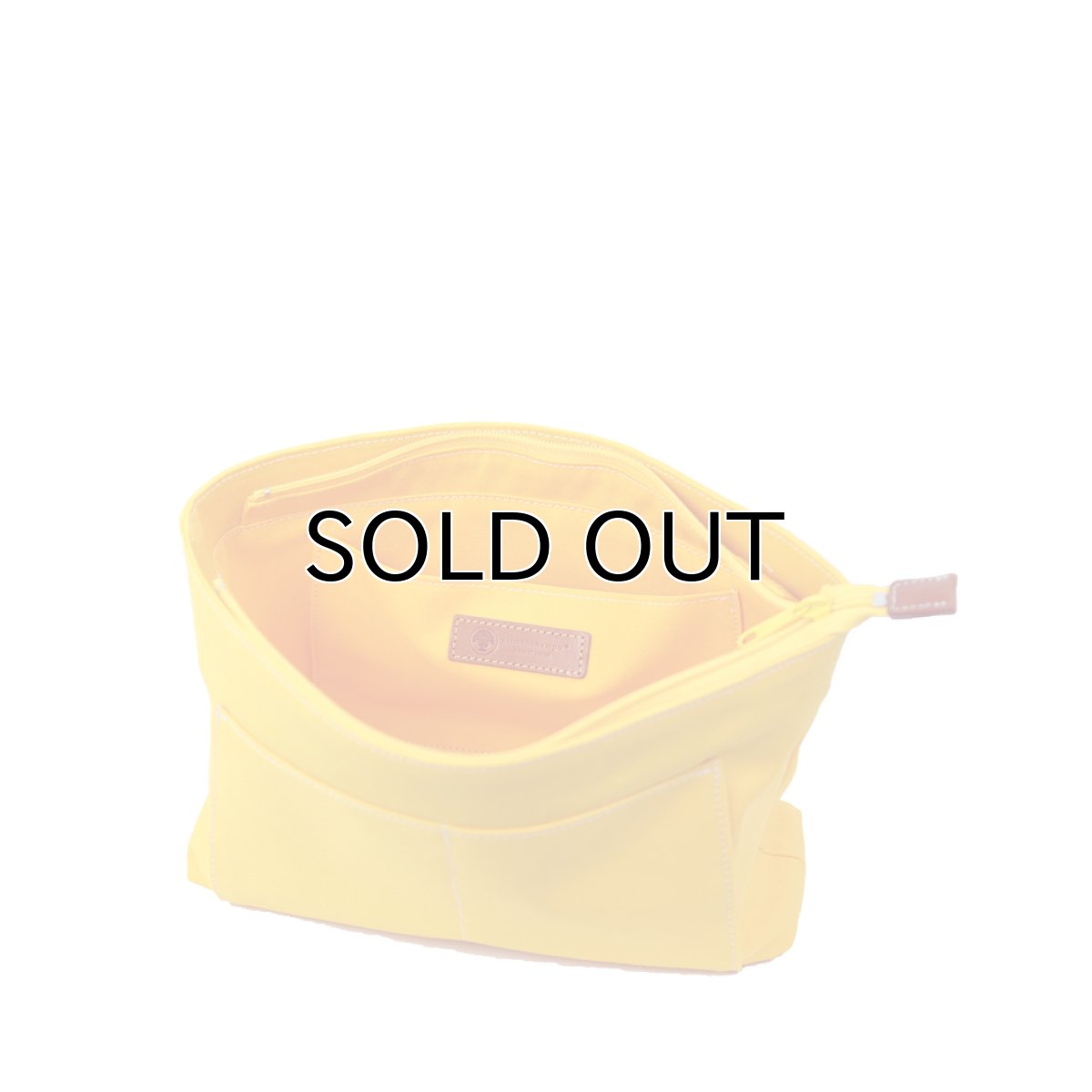 画像4: 帆布インナーバッグ 数量限定1stモデル 人気おすすめインナーバッグ 木の庄帆布プラス カーキブラウン (4)