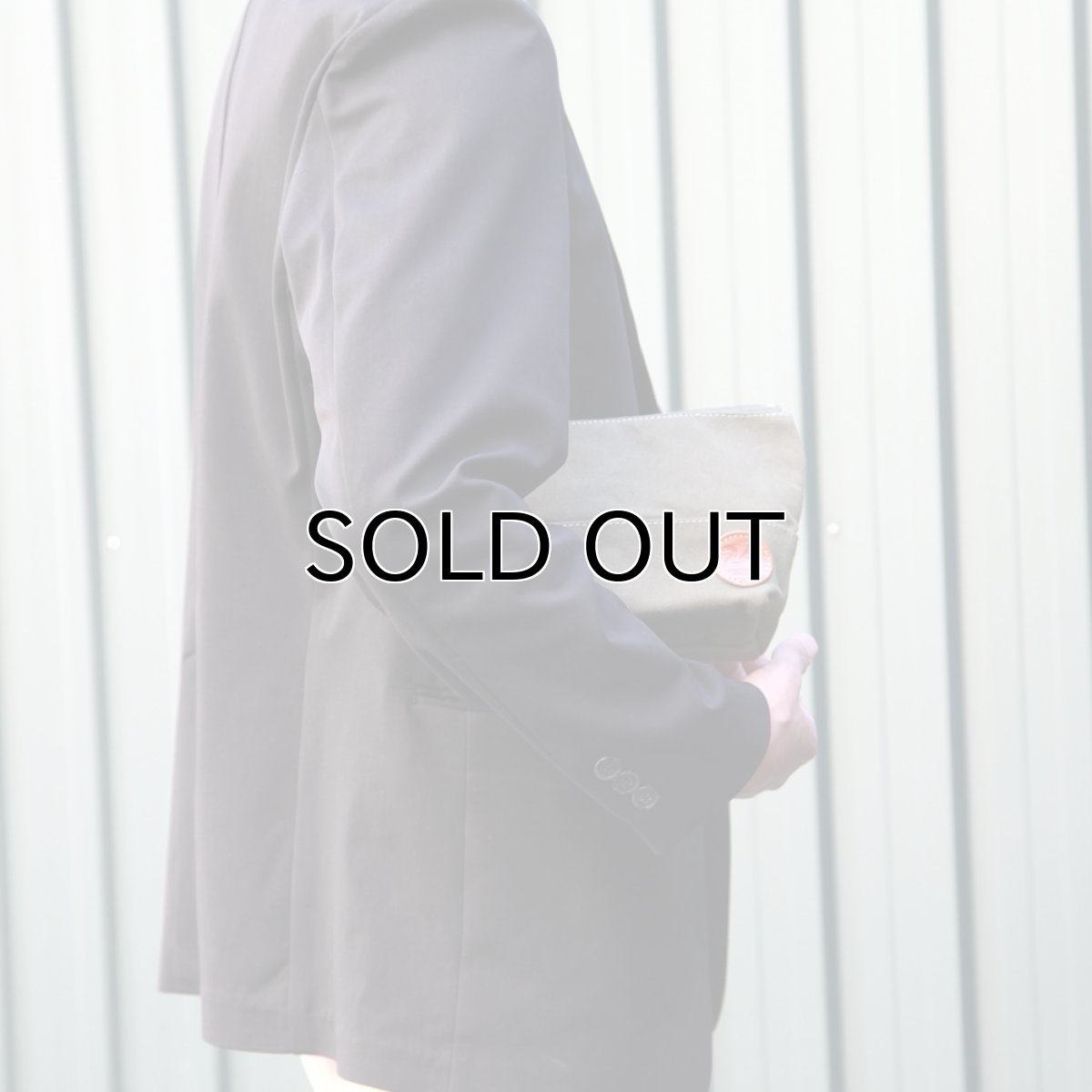 画像5: 帆布ポーチ 数量限定1stモデル 人気おすすめポーチ 木の庄帆布プラス セメントグレー (5)