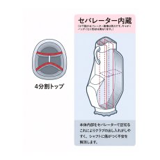 画像15: キャディバッグ ゴルフ パイプフレームスタンド メンズ 人気おすすめ THEFEW ナイロン (15)