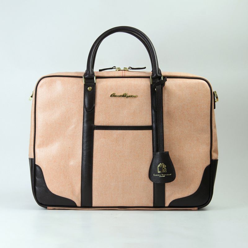 ブリーフケース メンズ 人気おすすめ コットンpvc オレンジ